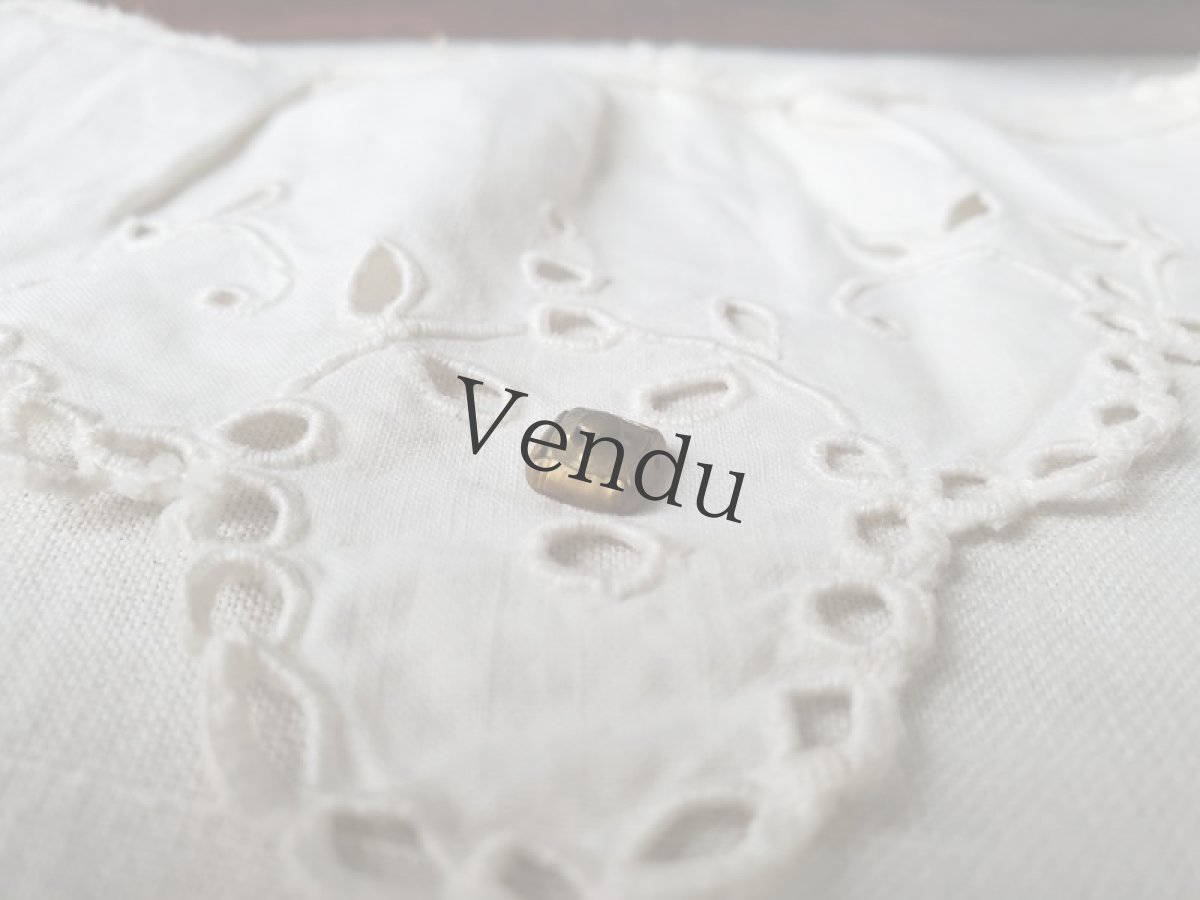 画像3: フランスアンティーク　ドール用 極小真鍮ボタン スクエア 8mm (3)