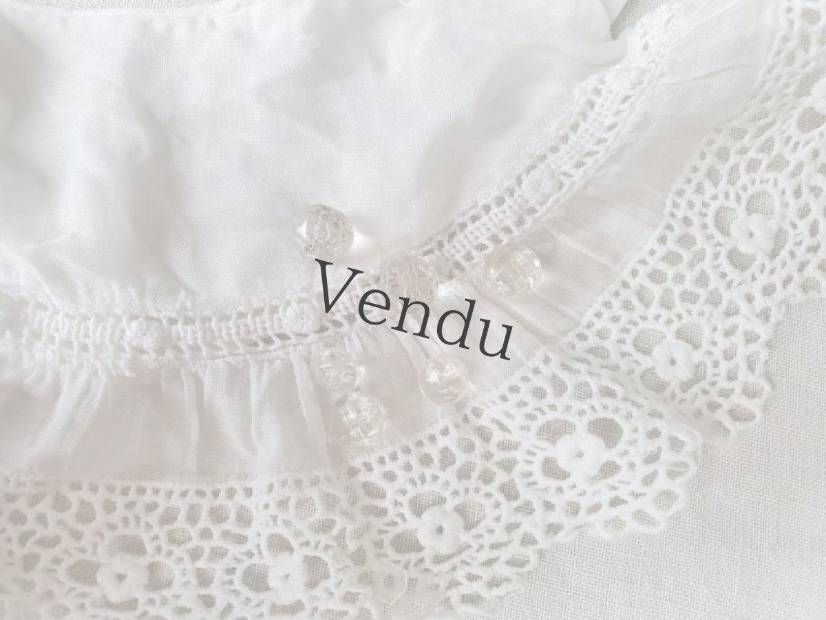 画像3: フランスアンティーク　極小ガラスボタン 6個セット 8-9mm (3)