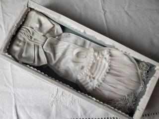 フランス 1930-50年代 布花の花冠 コミュニオン