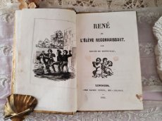 画像6: フランス 1849年 小さな本 RENÉ Mme de BENNEVILLE (6)