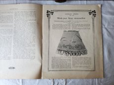 画像3: フランスアンティーク女性誌 Mademoiselle 1912 1er Août (3)