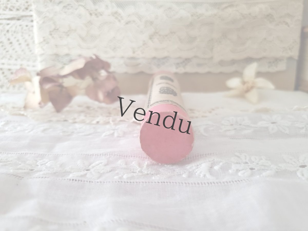 画像6: フランスアンティーク　ピンクの筒に入った昔の絆創膏 (6)