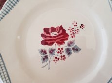 画像3: フランスアンティーク　ディゴアン サルグミンヌ　ばらと小花の小さなお皿《JOSIANE》２枚セット (3)