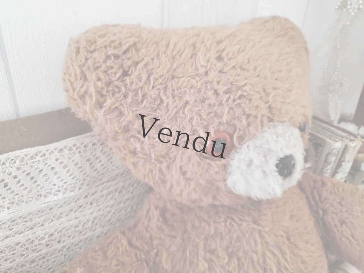 画像5: フランス 1960-70年代　Coucou!くまのぬいぐるみ (5)