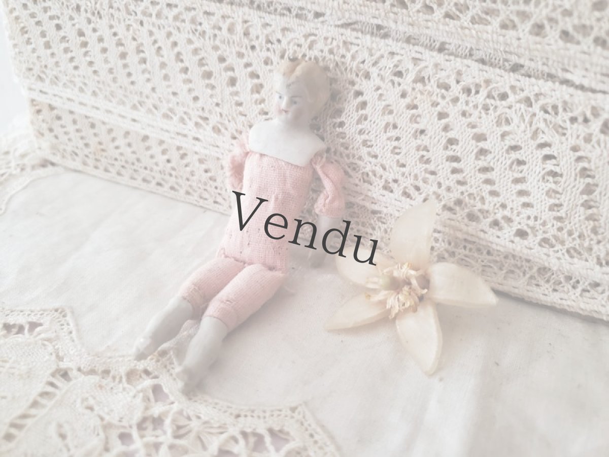 画像3: ドイツアンティーク　ビスクドール  ミニョネット (3)