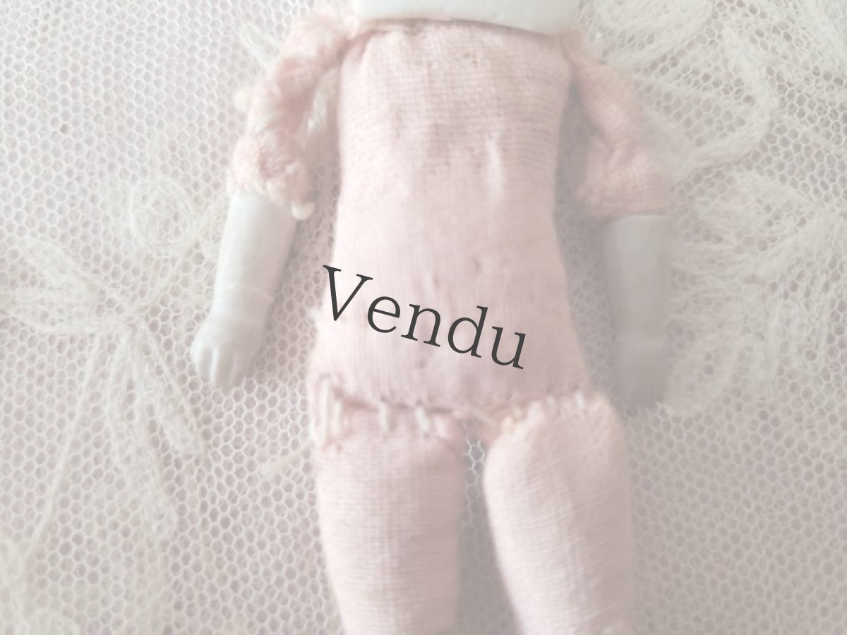 画像9: ドイツアンティーク　ビスクドール  ミニョネット (9)