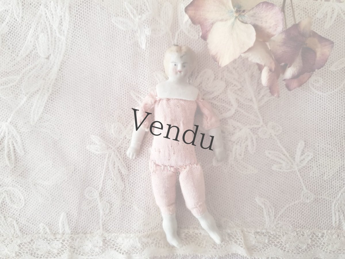 画像6: ドイツアンティーク　ビスクドール  ミニョネット (6)