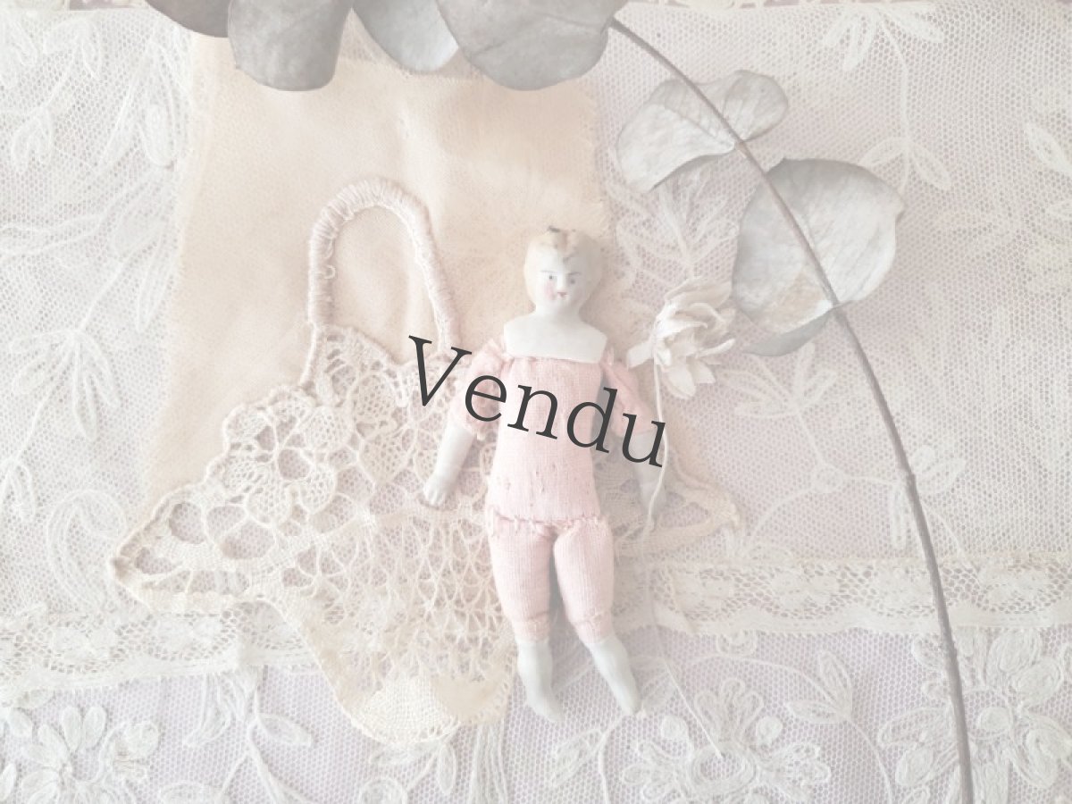 画像12: ドイツアンティーク　ビスクドール  ミニョネット (12)