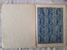 画像6: フランスアンティーク　MAISON SAJOU 刺繍アルファベット図案 DESSINS DE BRODERIRS Album No.322 (6)