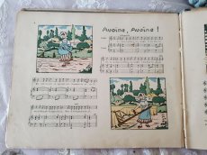 画像10: フランス 1902年 子供の輪舞曲 楽譜本 (10)