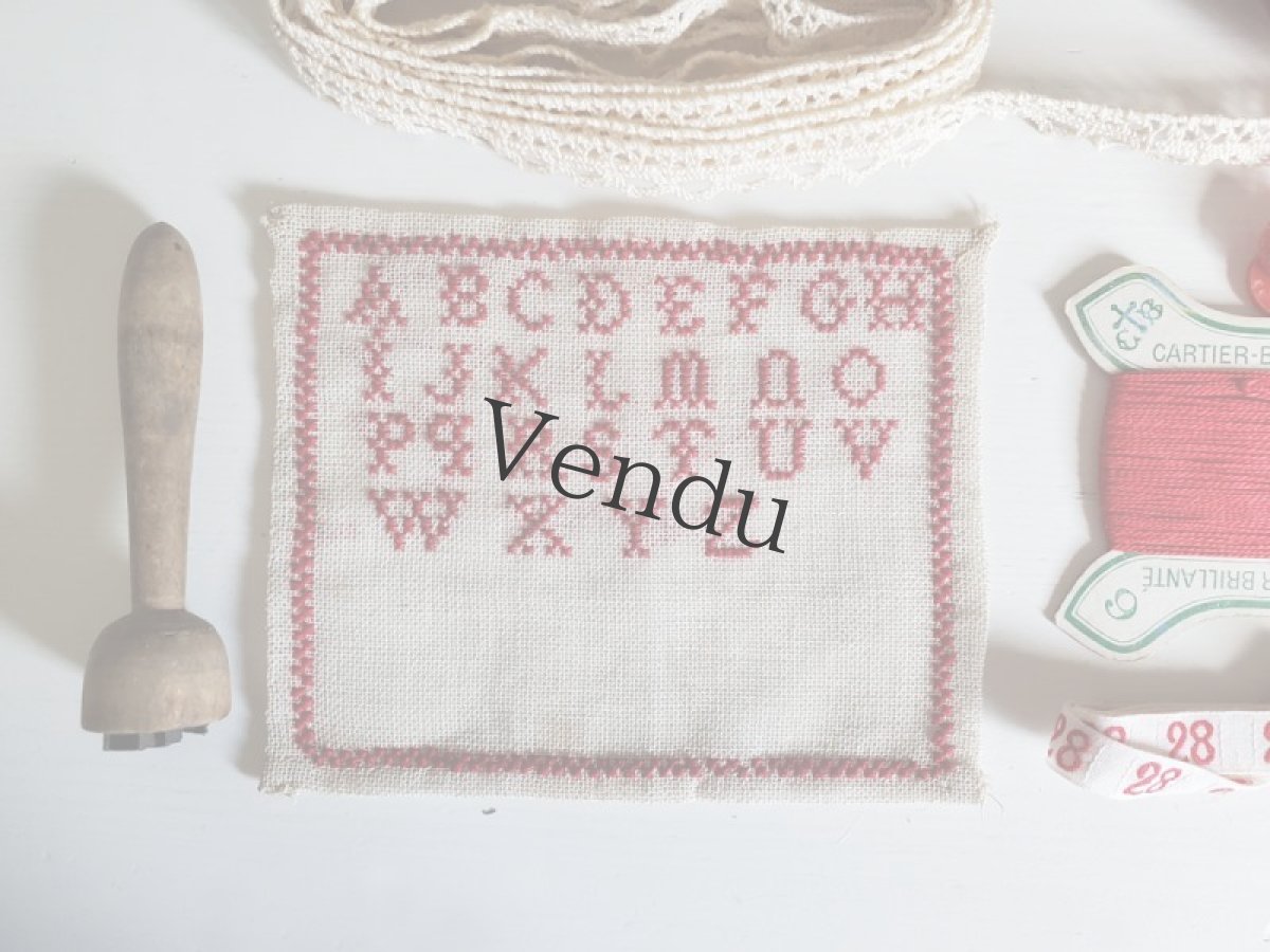 画像2: フランスアンティーク　メルスリーセット《Rouge》 (2)