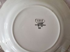 画像15: フランスアンティーク　ディゴアン サルグミンヌ　ばらのお皿２枚セット (15)