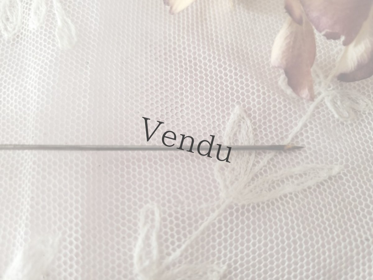 画像4: フランスアンティーク　パールのハットピン 9.5cm (4)