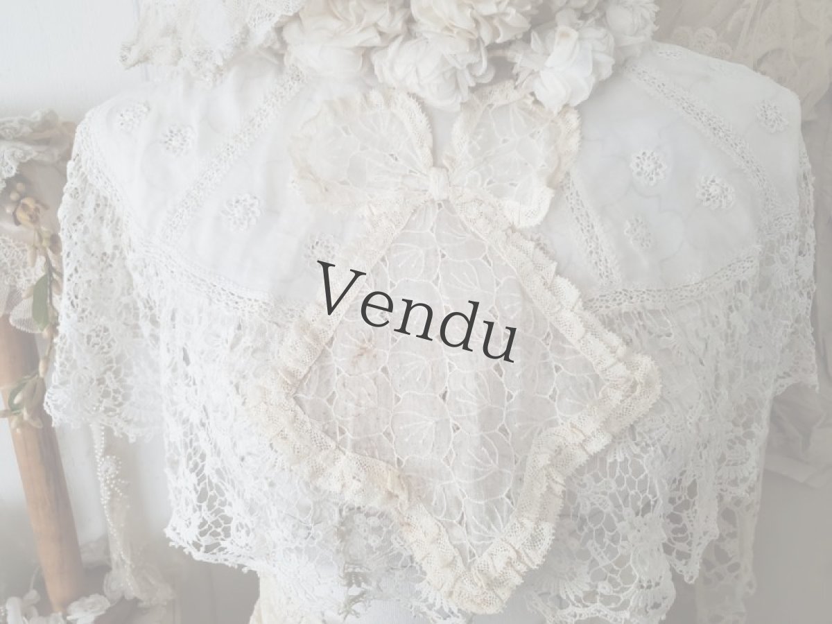 画像5: フランスアンティーク　可愛いジャボ (5)