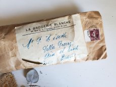 画像9: フランス 1900-40年 封筒入りの小さなレースモチーフ (9)