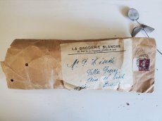 画像11: フランス 1900-40年 封筒入りの小さなレースモチーフ (11)