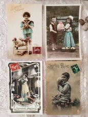 画像5: フランス 1900-30年 Joyeuses Paques ポストカード (5)
