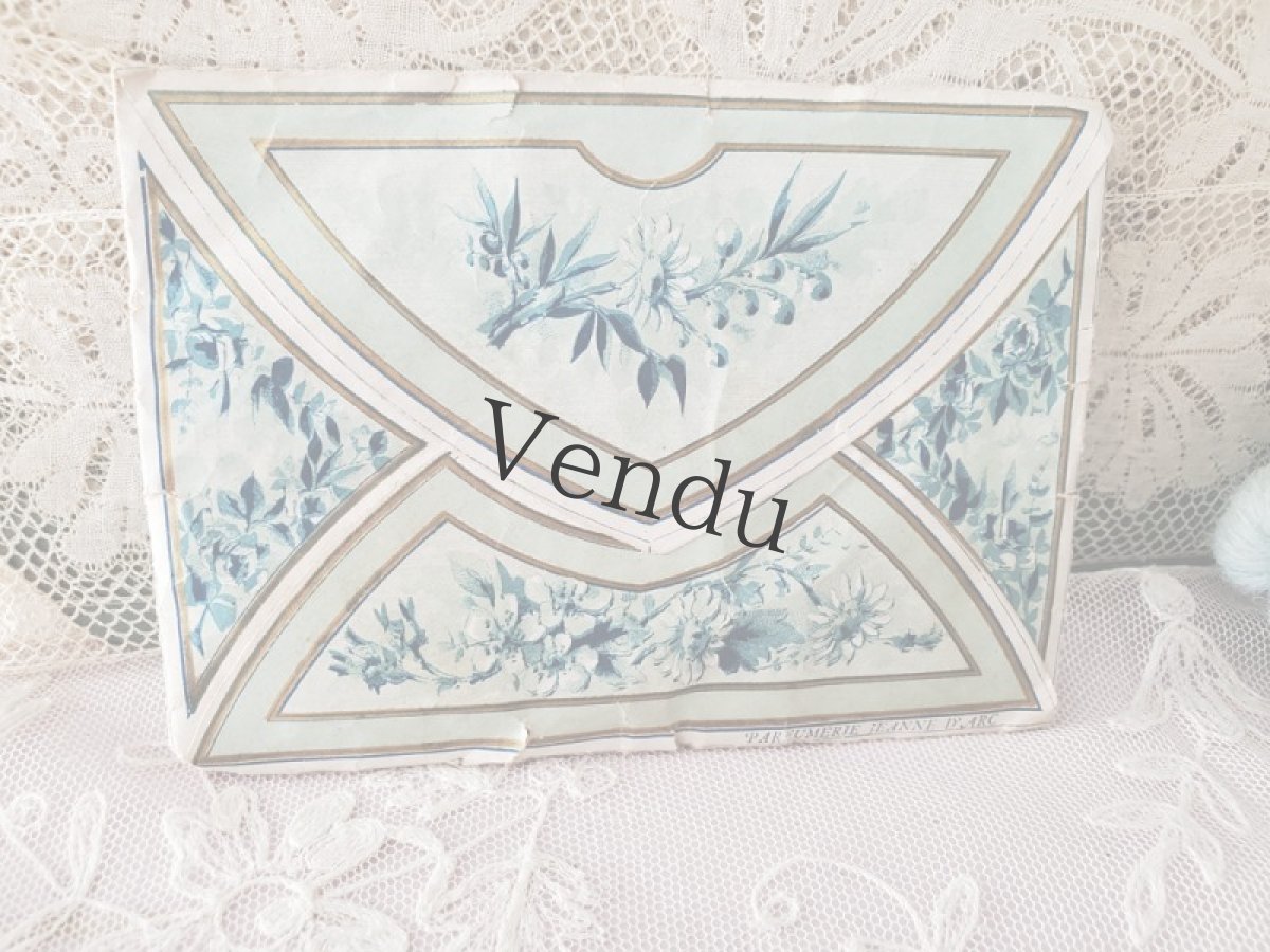 画像2: フランスアンティーク　香りのサッシェ　紙パッケージ (2)