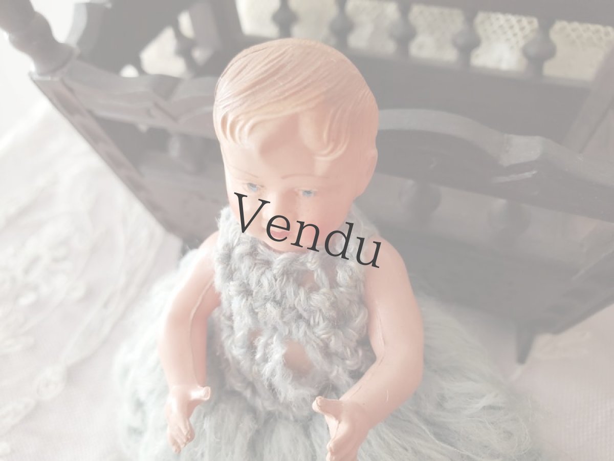 画像3: フランスアンティーク セルロイドベビー人形 Petit baigneur (3)