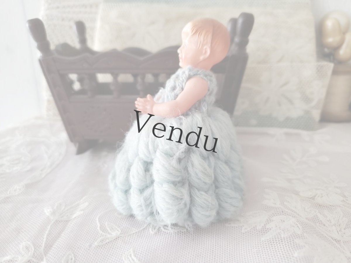 画像5: フランスアンティーク セルロイドベビー人形 Petit baigneur (5)