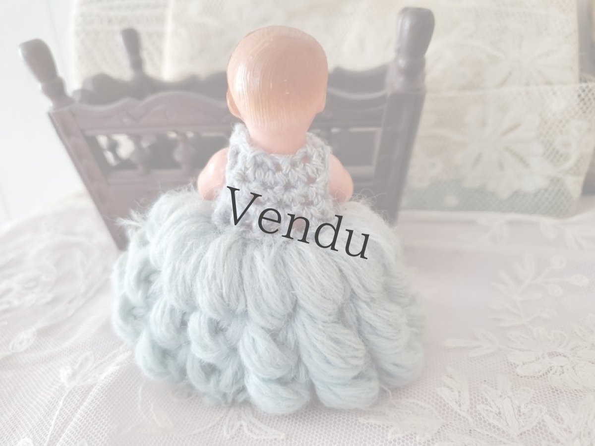 画像6: フランスアンティーク セルロイドベビー人形 Petit baigneur (6)