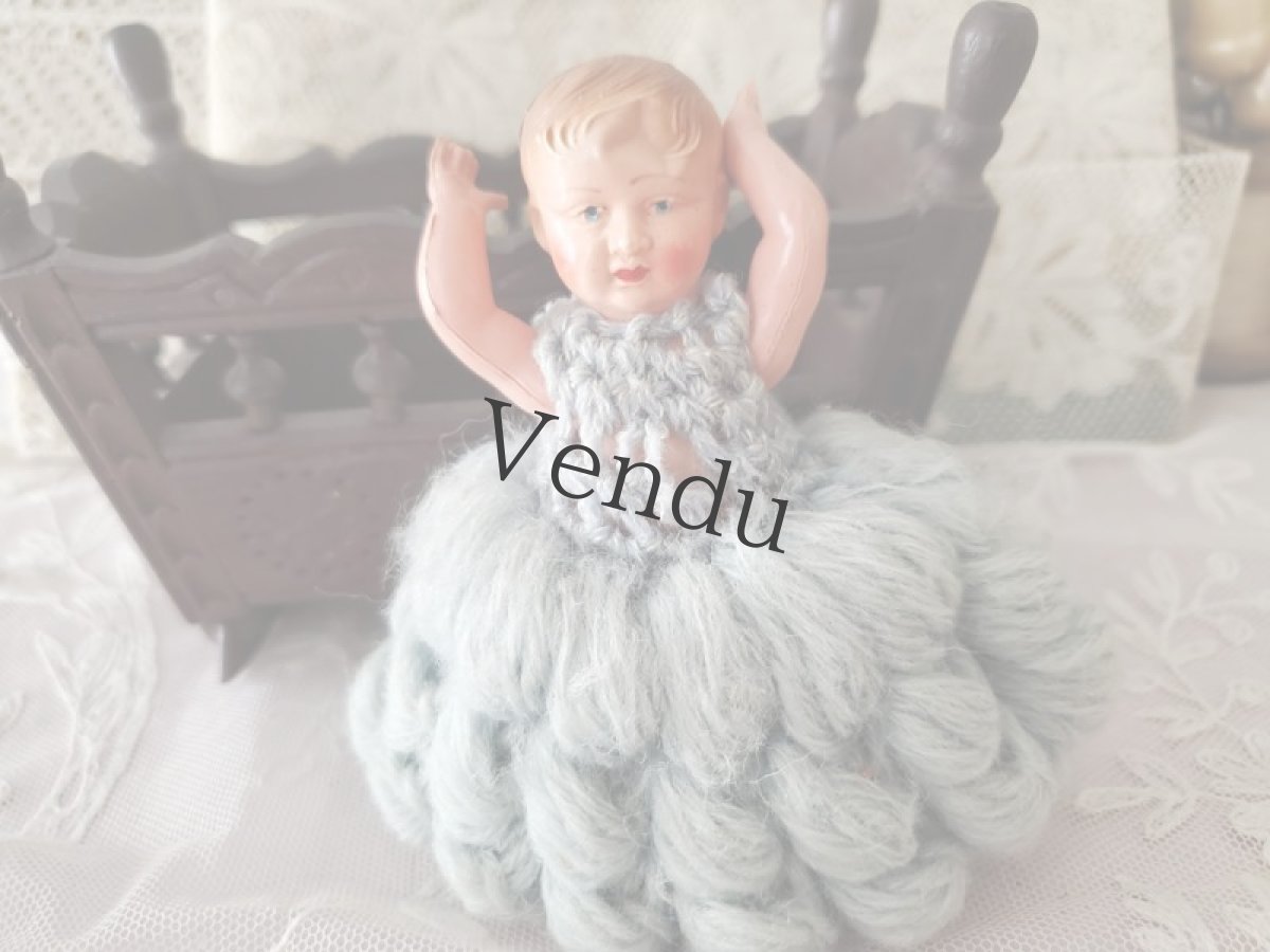 画像12: フランスアンティーク セルロイドベビー人形 Petit baigneur (12)