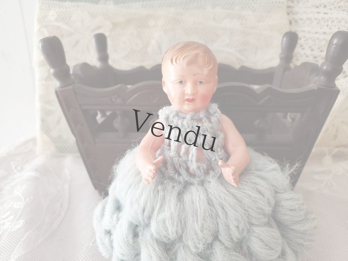 画像2: フランスアンティーク セルロイドベビー人形 Petit baigneur (2)