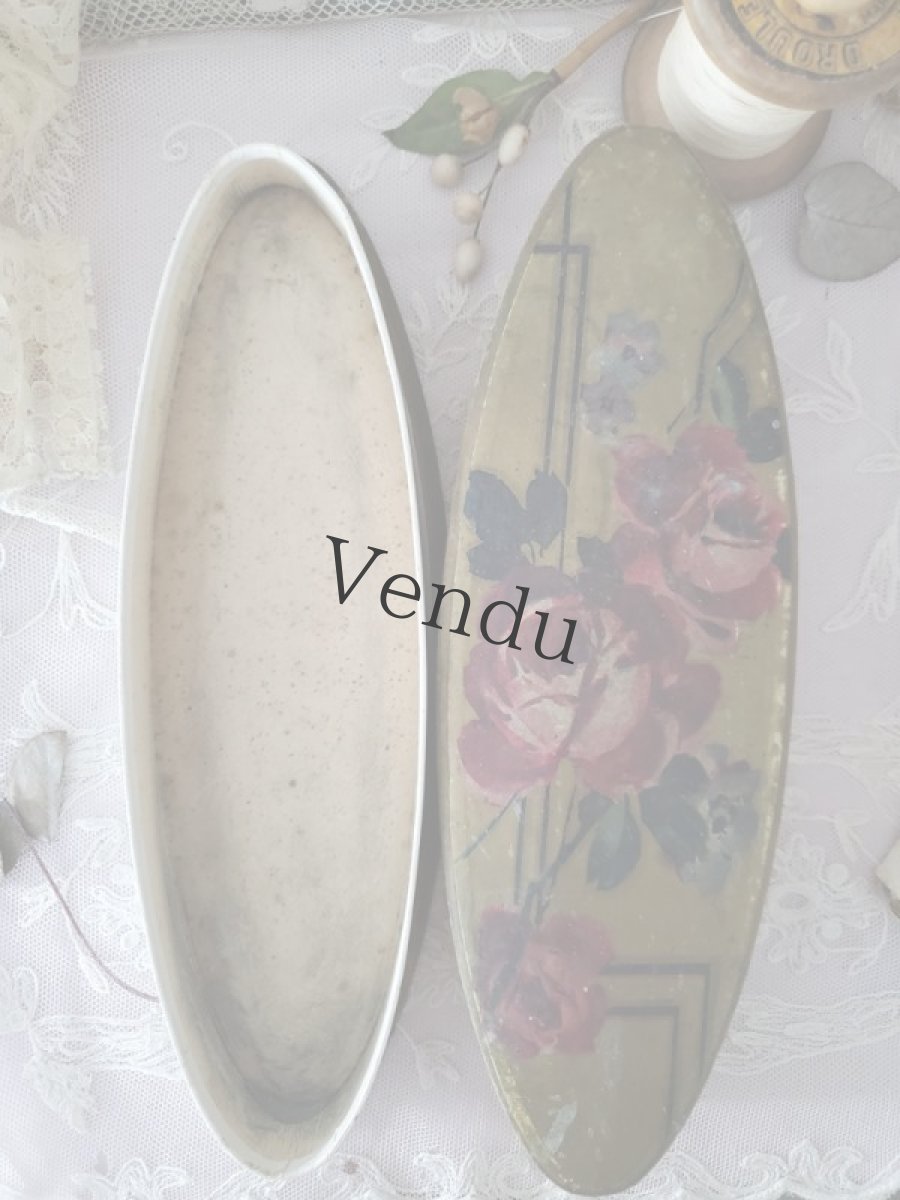 画像17: ドイツ 1890－1910年  紙箱入りのビスクドール ミニョネット (17)