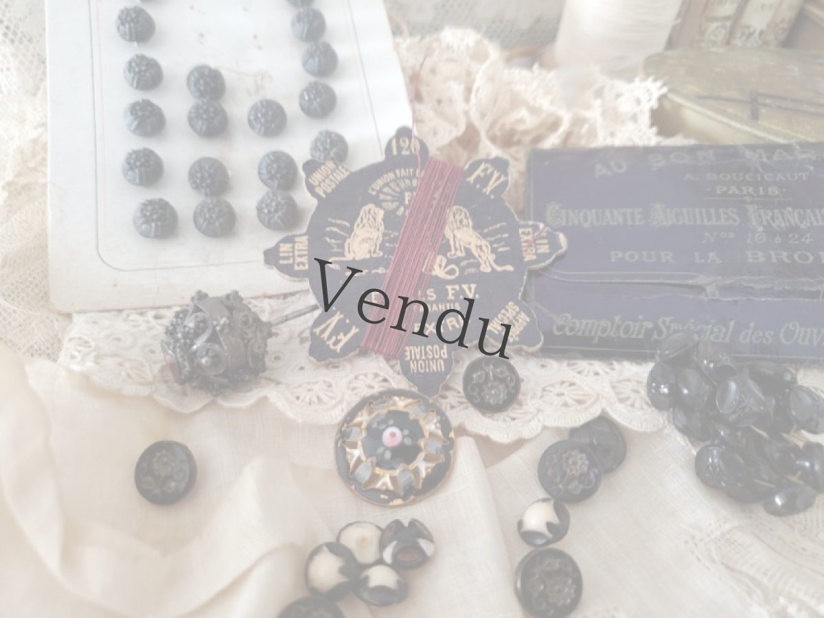 画像5: フランスアンティーク　リネン糸巻き 120 LES FIL F.V. (5)