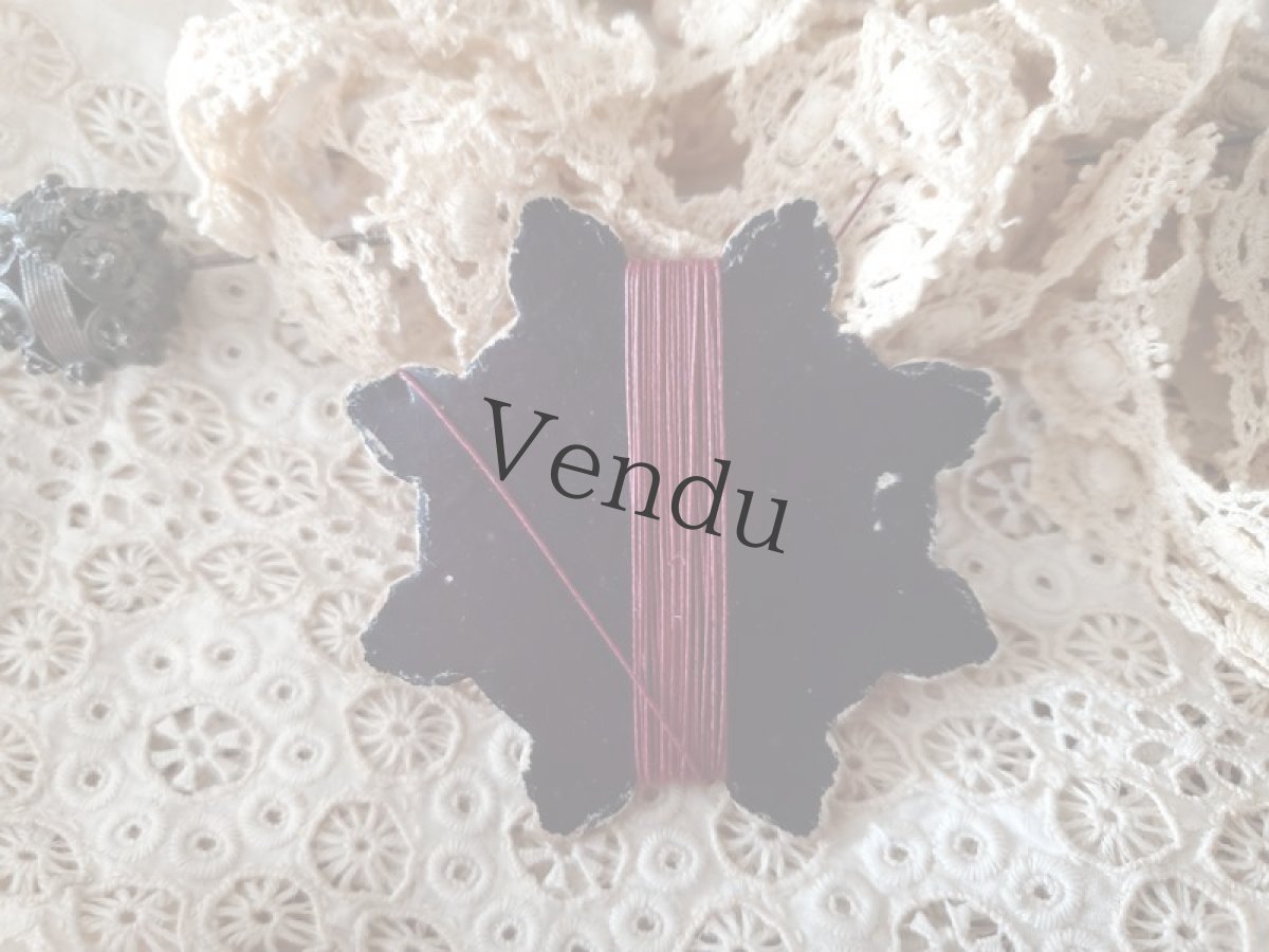 画像3: フランスアンティーク　リネン糸巻き 120 LES FIL F.V. (3)