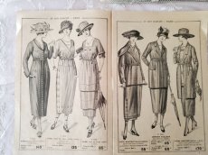 画像2: フランス 1919年 Au Bon Marché Paris ミニカタログ SOLDES Juin (2)