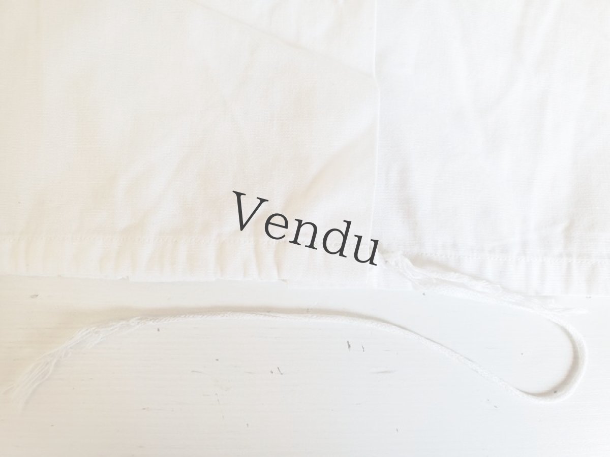 画像7: フランスヴィンテージ　ちいさなコットンブラウス (7)