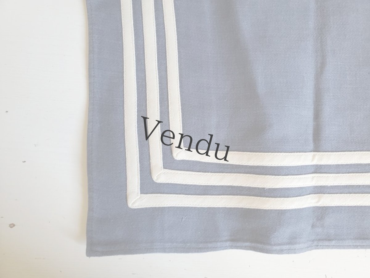 画像4: フランスアンティーク　水兵さんのセーラー襟 (4)