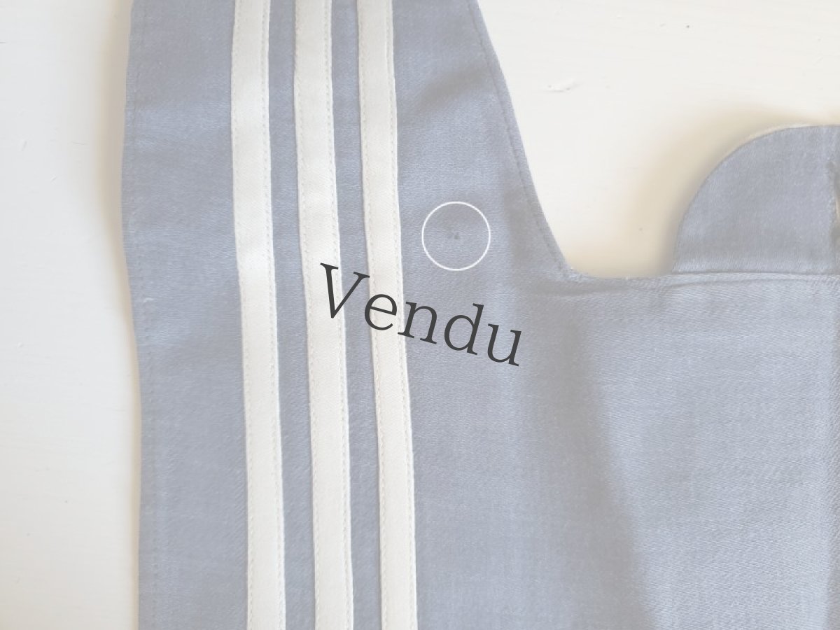 画像6: フランスアンティーク　水兵さんのセーラー襟 (6)