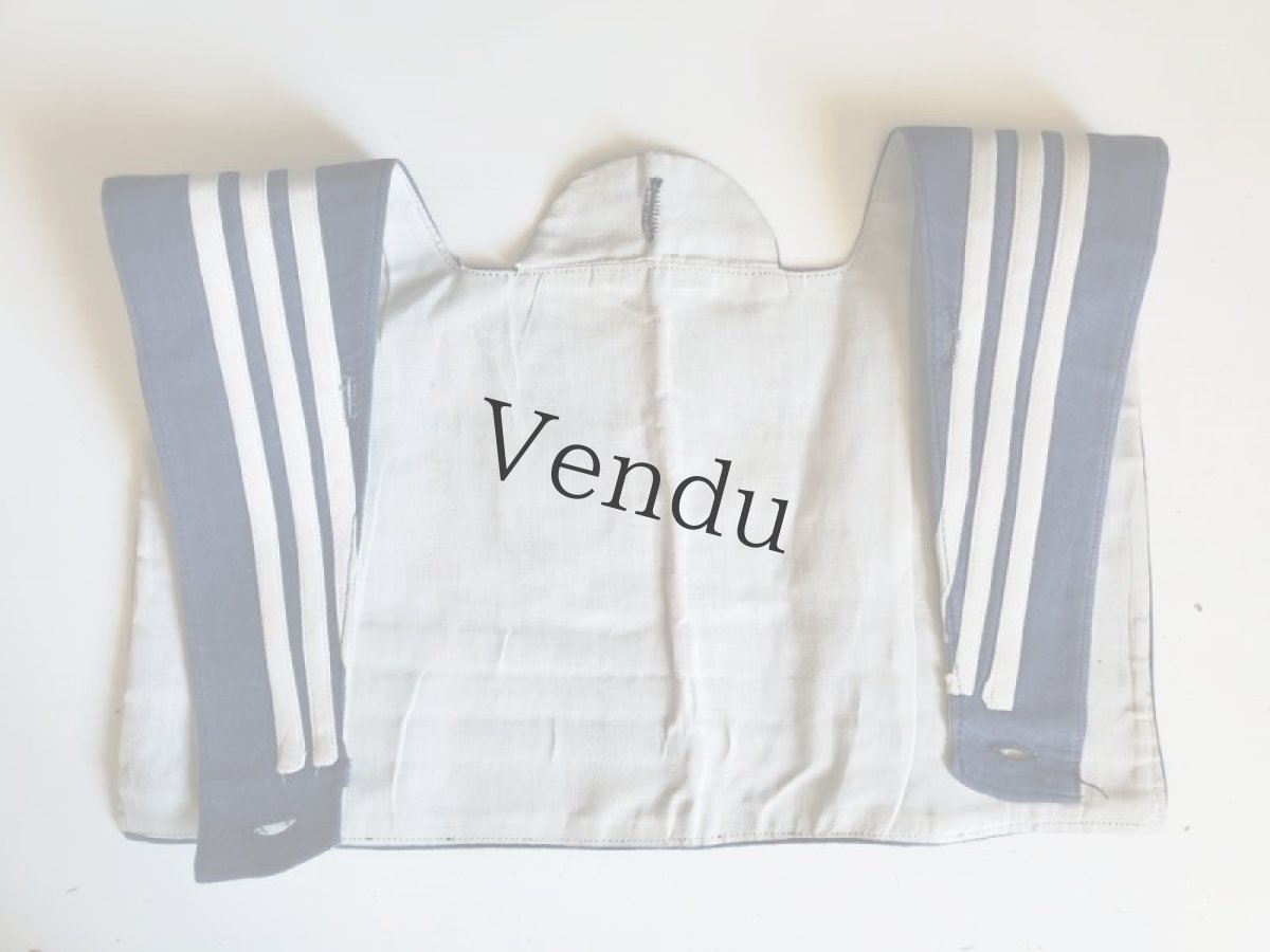 画像5: フランスアンティーク　水兵さんのセーラー襟 (5)