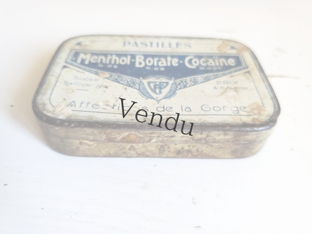 画像6: フランスアンティーク　Tin缶入り メルスリーセット (6)