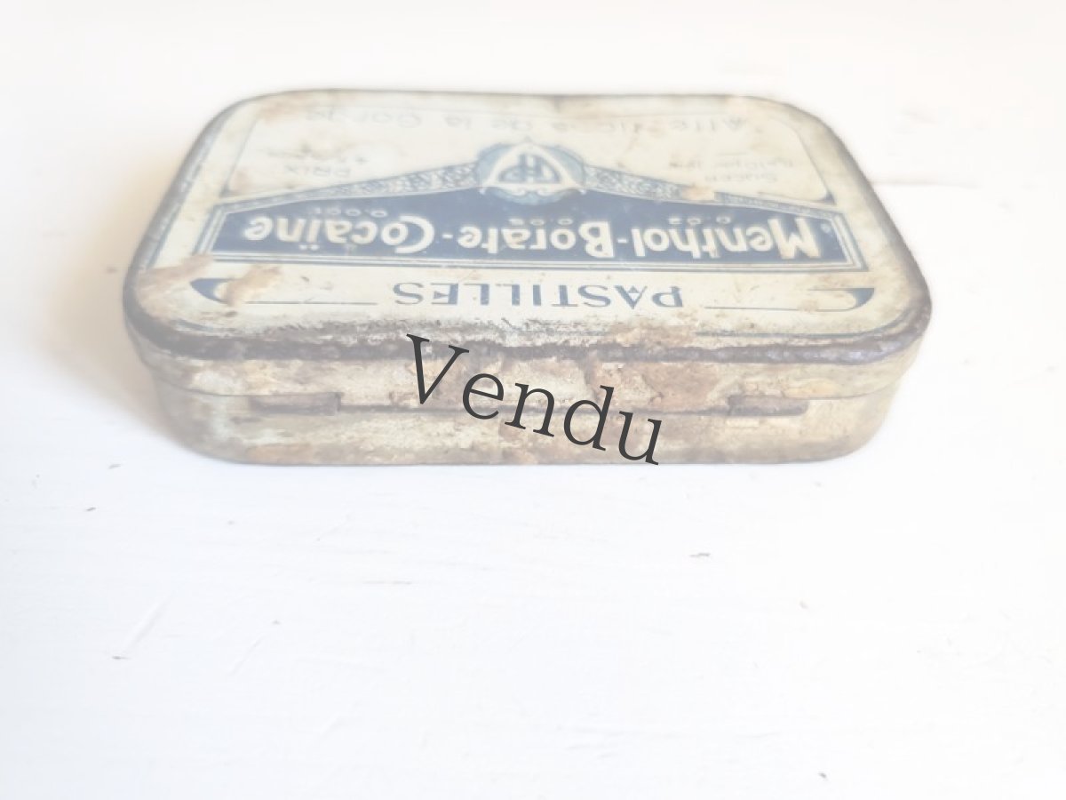 画像7: フランスアンティーク　Tin缶入り メルスリーセット (7)