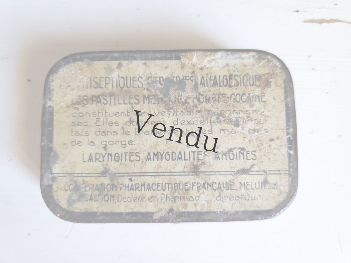 画像8: フランスアンティーク　Tin缶入り メルスリーセット (8)