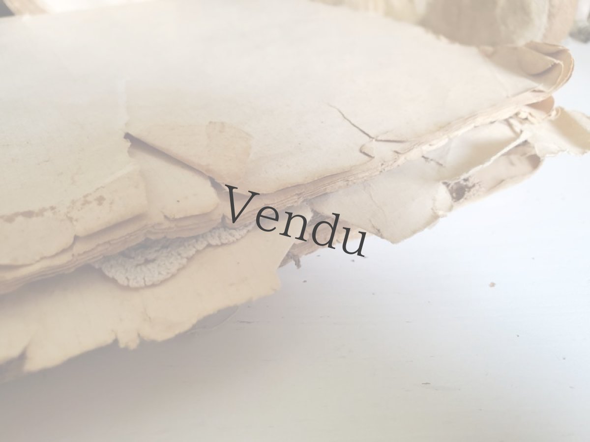 画像19: フランスアンティーク　クロッシェレース見本帳 (19)