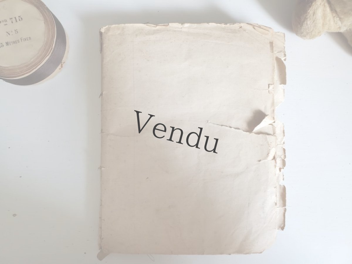 画像17: フランスアンティーク　クロッシェレース見本帳 (17)