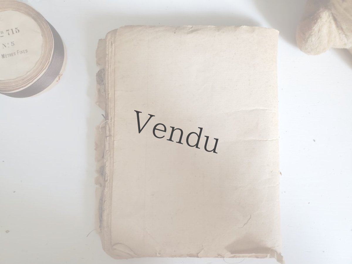 画像18: フランスアンティーク　クロッシェレース見本帳 (18)