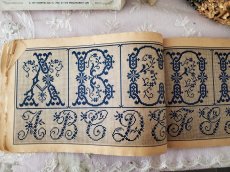 画像3: フランスアンティーク　MAISON SAJOU 刺繍アルファベット図案 Album No.604 (3)