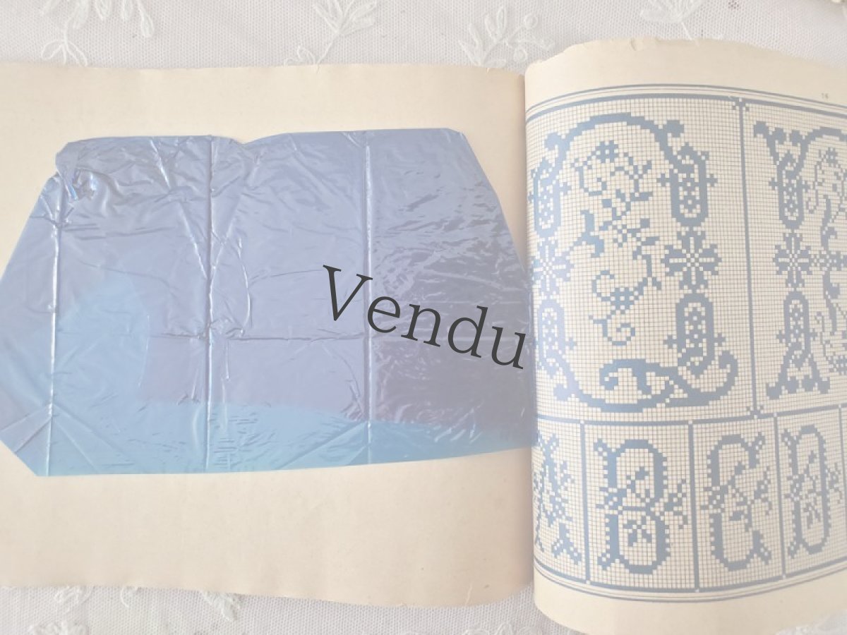 画像6: フランスアンティーク　MAISON SAJOU 刺繍アルファベット図案 Album No.604 (6)