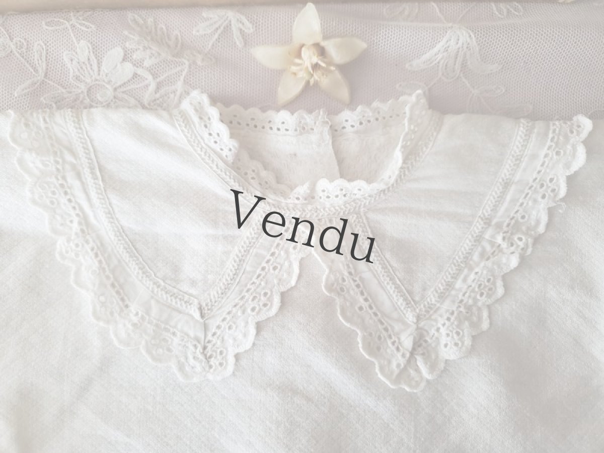 画像3: フランスヴィンテージ　べべのブラウス (3)