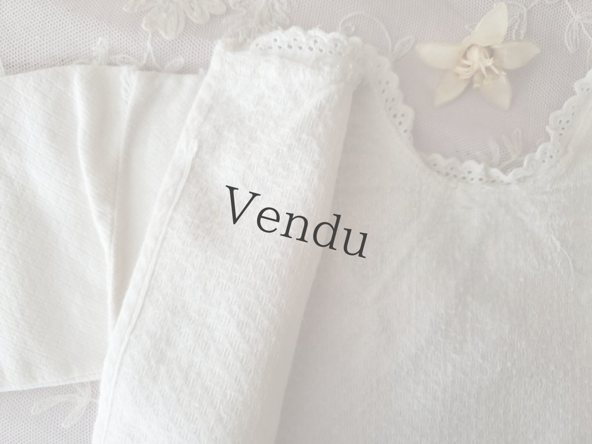 画像8: フランスヴィンテージ　べべのブラウス (8)