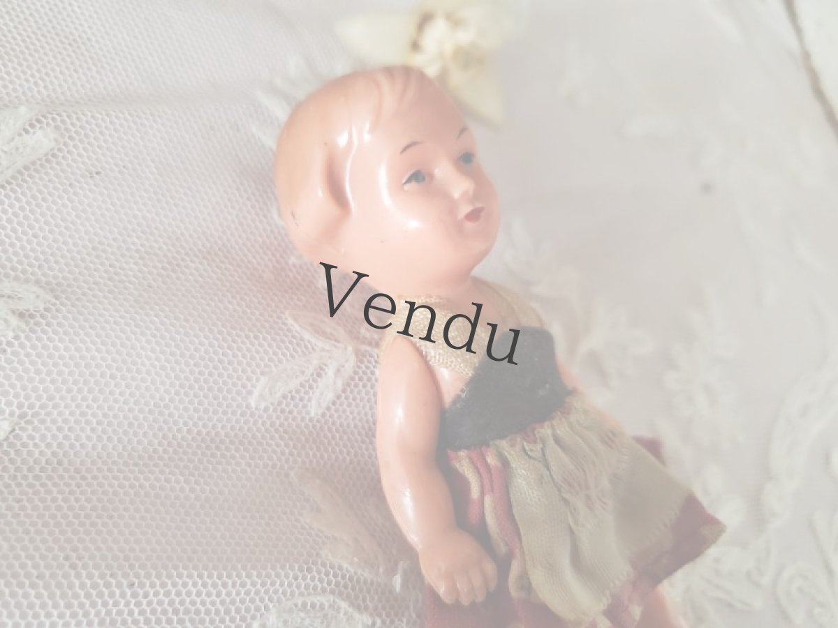 画像4: フランス 1950-60年代 セルロイド人形 Edi (4)