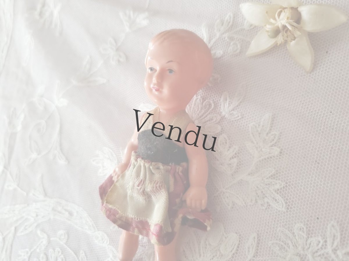 画像5: フランス 1950-60年代 セルロイド人形 Edi (5)