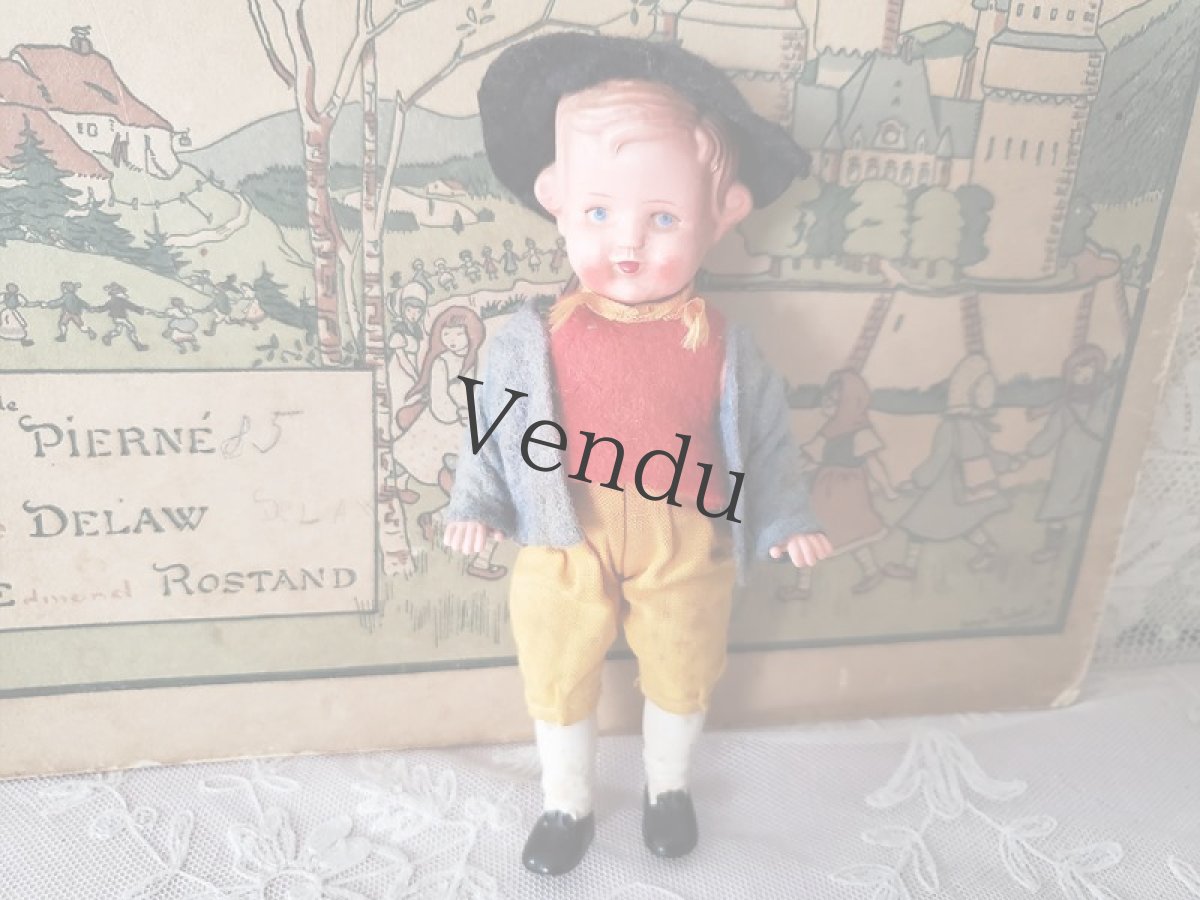 画像1: フランス 1950-60年代 プラスティック人形 PLASTICBABY (1)