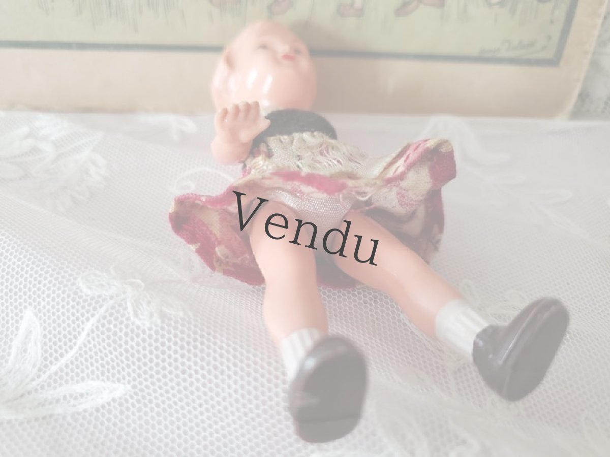 画像11: フランス 1950-60年代 セルロイド人形 Edi (11)