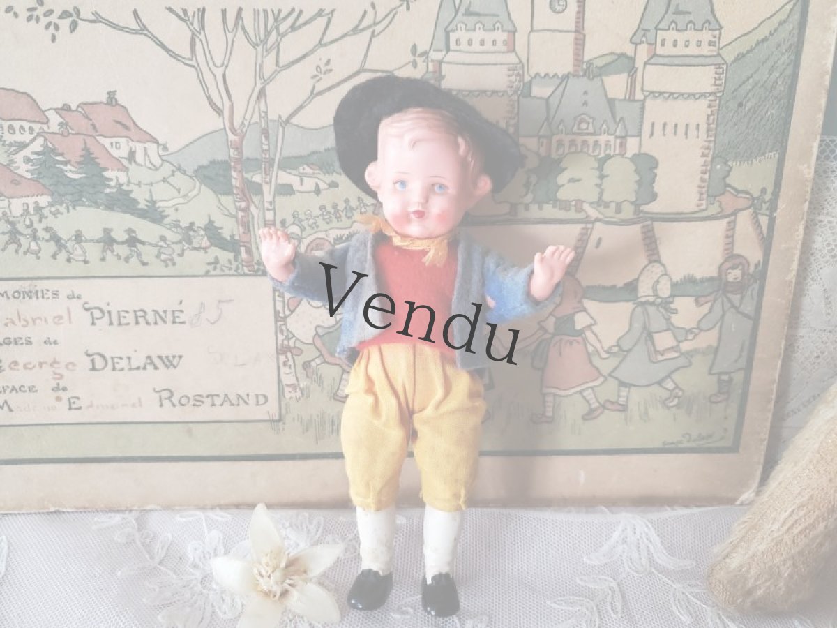 画像9: フランス 1950-60年代 プラスティック人形 PLASTICBABY (9)